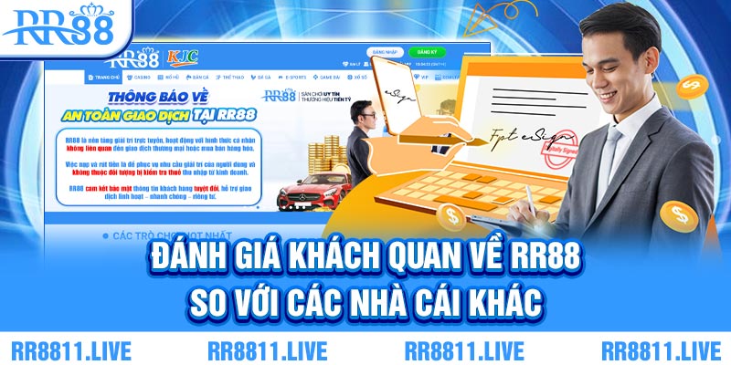 Đánh giá khách quan về RR88 so với các nhà cái khác